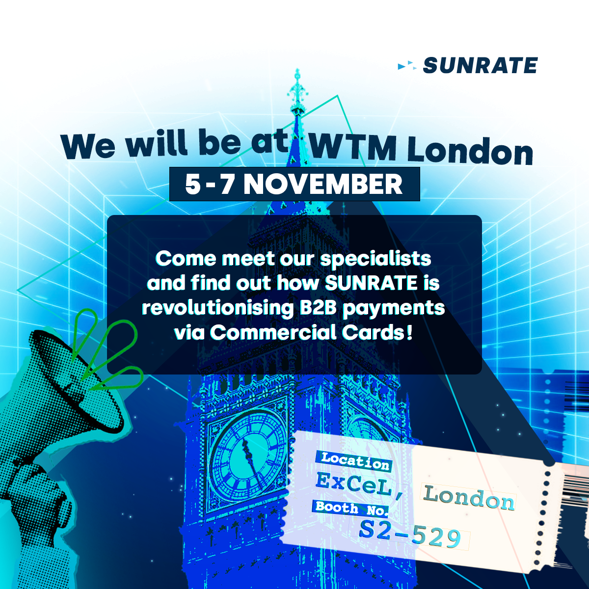 精彩速递｜寻汇SUNRATE首度亮相WTM London